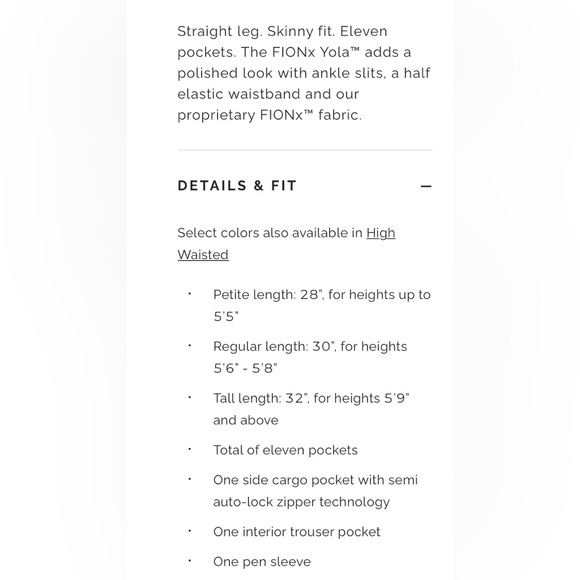 Excellent Condition, Figs “Yola Skinny” Scrub Pants, Style# TW2000P, Size XS - Picture 8 of 10